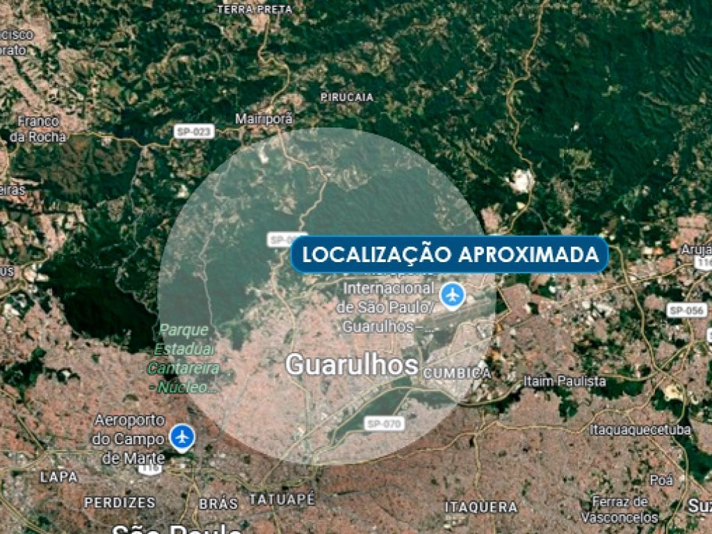 Parte Ideal sobre Terreno 1.427 m² - Chácara Recanto Aracy - Guarulhos-SP