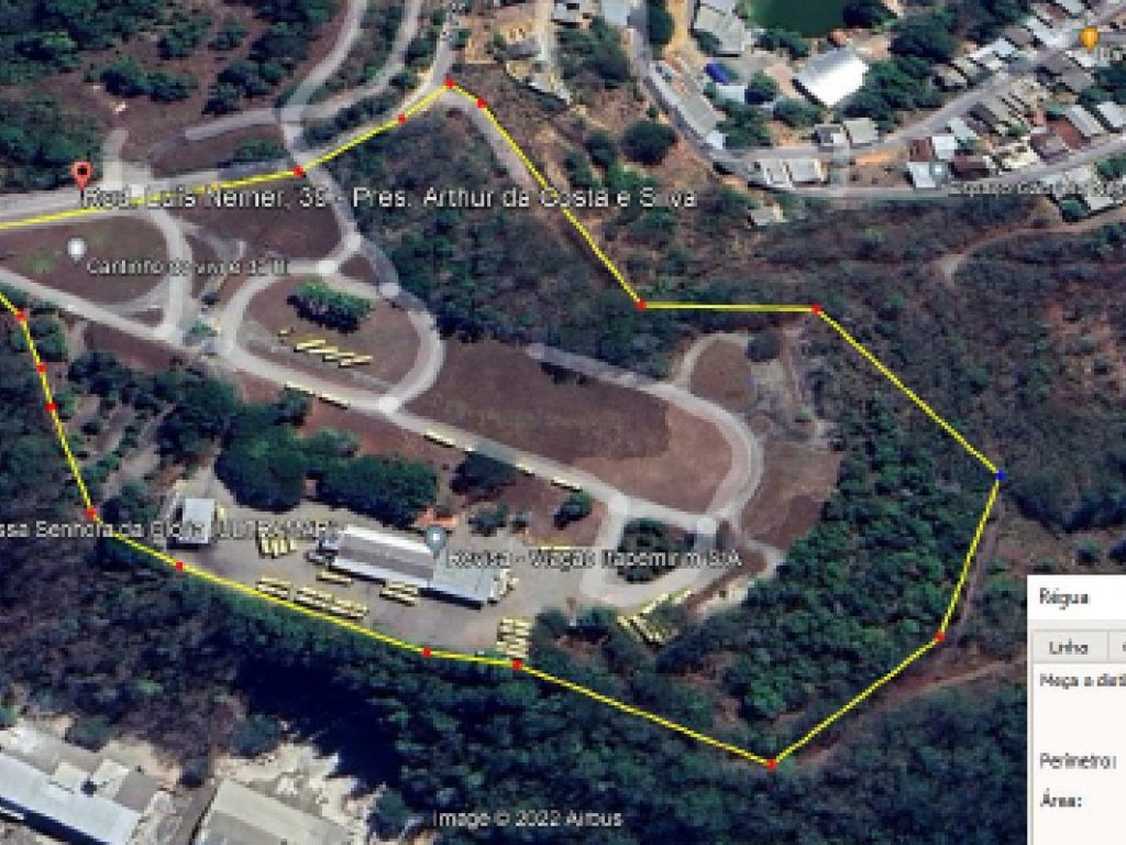 Área 18 ha com Construção 2.120 m² -  Presidente Arthur da Costa e Silva - Cachoeiro de Itapemirim - ES