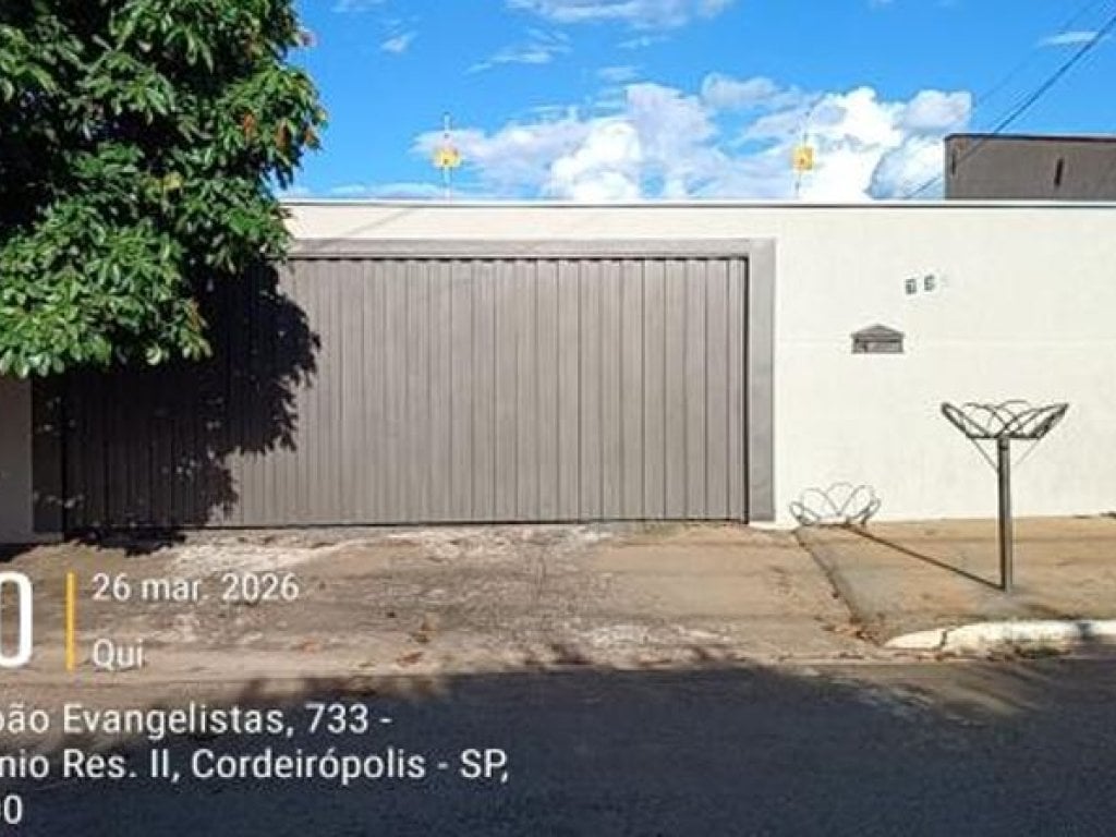 Casa 98 m² - Jardim Residencial Paraty - Cordeirópolis - SP